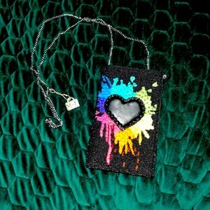 Hand beaded Mary Frances bag